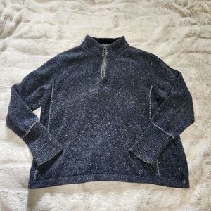 🩶 XL Vintage Womans Woolrich Pull Over Sweater